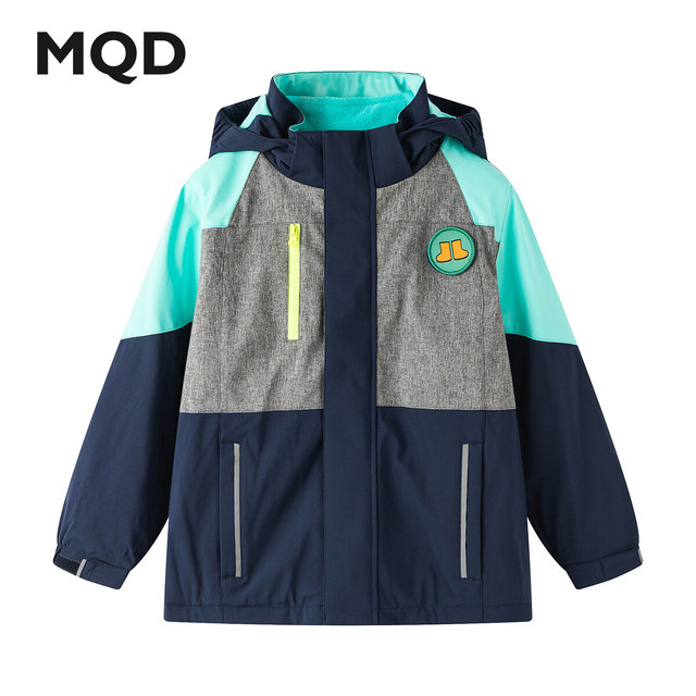 马骑顿 脱卸式外套含内胆 藏青 140