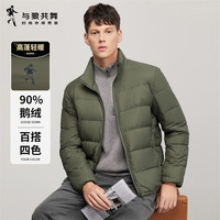 移动端、京东百亿补贴：与狼共舞 破价！清仓！男款90鹅绒立领保暖羽绒服