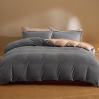 云瑾 2025新款冬季加厚雪花绒珊瑚绒三件套150*200cm