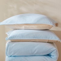 云瑾 牛奶绒枕套一对装珊瑚绒枕巾枕头套秋冬48cmx74cm枕芯内胆套单个