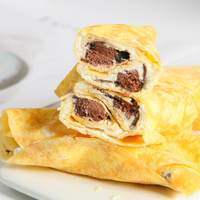 超市甜品冷冻糕点可丽饼榴莲味蓝莓味芒果味巧克力味解冻即食