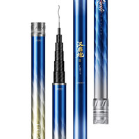 汉鼎炮竿鱼竿传统钓长杆超轻超硬钓鱼竿手杆炮杆打窝竿汉鼎炮二代 12m 汉鼎炮二代+竿稍