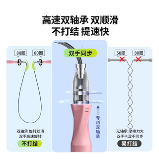 夺冠体育跳绳中考专用学生初中生考试竞速负重钢丝绳成人健身减肥 中考