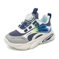 回力 童鞋女童鞋子2025春秋款纽扣鞋男孩轻便软底儿童运动鞋