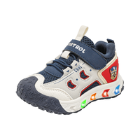 PAW PATROL 【儿童烁灯鞋】2025秋男女童运动鞋低帮魔术贴耐磨舒适休闲鞋