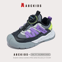 ABCKIDS ABC KIDS童鞋   加绒运动鞋二棉鞋 耀黑/炫紫 28 内长约18cm（颜色尺码任选）