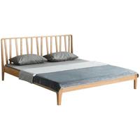 优木家具 白橡木双人床 1.8米