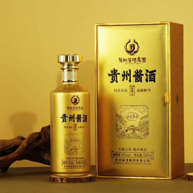 贵酱令 贵州酱酒贵酱15酱香型白酒53度  500mL 1瓶 单瓶装53%Vol