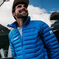 觅乐 EVOLE男士轻薄排骨羽绒服700蓬羽绒户外保暖 MIV10221