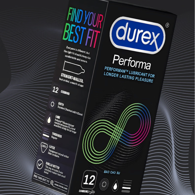 杜蕾斯 延时避孕套12片