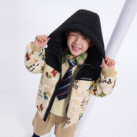 波司登 疯狂动物城 儿童抗菌连帽羽绒服 T250246301KI