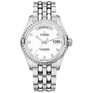 TITONI 梅花 宇宙系列 40毫米自动上链腕表 797 S-307