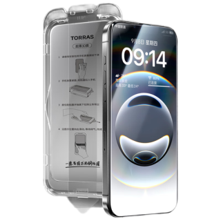  TORRAS/图拉斯 全屏覆盖防尘 iPhone钢化膜