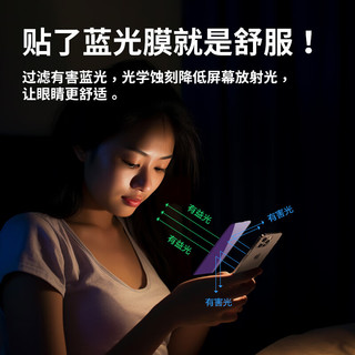 PISEN/品胜 抗蓝光 手机钢化膜
