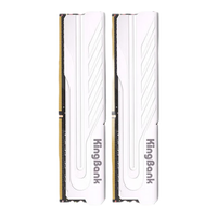 KINGBANK 金百达 银爵系列 DDR4 3600MHz 台式机内存 马甲条 白色 16GB 8GB×2 CL18
