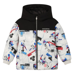 波司登 疯狂动物城 儿童抗菌连帽羽绒服 T250246301KI