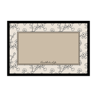 KAYE入户门地垫进门大尺寸满铺防滑垫玄关厨房卧室门口加厚脚垫可 GZN-浅唱簪星 50X80cm