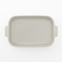 无印良品 MUJI 炻瓷 双耳烤碗 烤盘创意个性盘子碗组合套装/碟