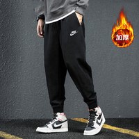 NIKE 裤子男2025薄款黑色卫裤休闲长裤运动裤