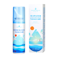 圣马洛海水鼻腔喷雾器海盐水鼻腔护理婴幼儿童宝宝成人洗鼻器鼻塞通鼻腔清洗器鼻炎喷剂洗鼻器 等渗海水鼻腔喷雾100ml*2瓶【店长推荐】 原装进口