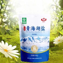 察尔汗 青海湖盐 400g*8袋 无碘盐