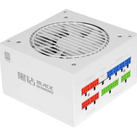 先马 黑钻1000 V2 雪装 金牌全模-PCIE5.0 电源