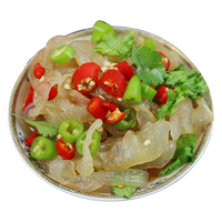 亿海湾 海蜇头即食凉拌海蜇丝带调料包凉菜拌菜下酒菜海蜇皮款礼盒 海蜇头200g*1袋