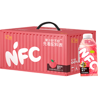 汇源 100%NFC桃混合果汁 200ml*10盒