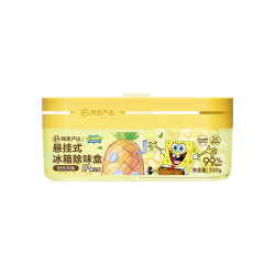 网易严选 悬挂冰箱除臭剂除味盒 去味保鲜抑李斯特菌 凤梨