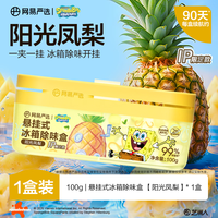 网易严选 悬挂冰箱除臭剂除味盒 去味保鲜抑李斯特菌 凤梨