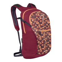 OSPREYDaylite Plus日光+20升城市轻户外双肩背包 户外旅游露营通勤书包 红色印花 20L