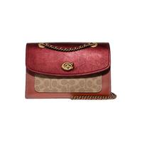 COACH 蔻驰 parker系列 女士单肩斜挎包 87995 B4TA 卡其拼色