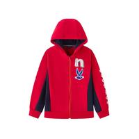 NAUTICA 男童女童连帽外套春秋儿童运动卫衣