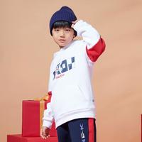 NAUTICA 春秋男童女童连帽卫衣中大儿童卡通套头卫衣