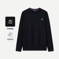 POLOVILLAE 男士针织衫 春季热销成熟稳重套头打底长袖圆领