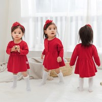 88VIP：jellybaby 女童纯棉抗菌针织连衣裙