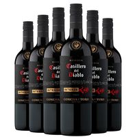 移动端：红魔鬼 官旗 智利原瓶红酒 红魔鬼魔神系列 炫紫红葡萄酒整箱装