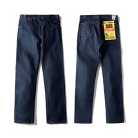 移动端：Wrangler 原色未脱浆牛仔裤重磅宽松直筒长裤潮13MWZ