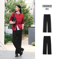 森马 休闲裤长裤冬季百搭直筒束脚长裤男女同款
