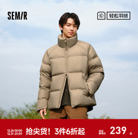 森马 男士羽绒服 三防面包服 50505