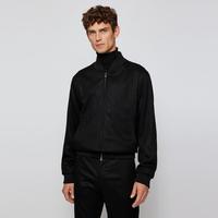 BOSS HUGO BOSS男士秋季休闲含羊绒飞行员夹克