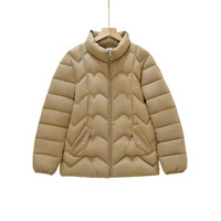 QITA 新款妈妈冬季加绒棉衣外套 中老年女装时尚洋气棉袄 宽松上衣