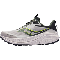 Saucony索康尼XODUS ULTRA 3男跑鞋户外越野鞋子浅灰绿4