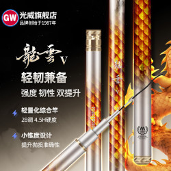 纽威光 GW 光威 龙云五代 鱼竿 4.5H 9m