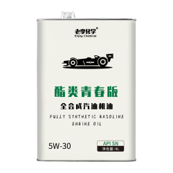 老李化学 酯类全合成机油 汽车发动机润滑油 5W-30 SN CF级 4L装 青春版
