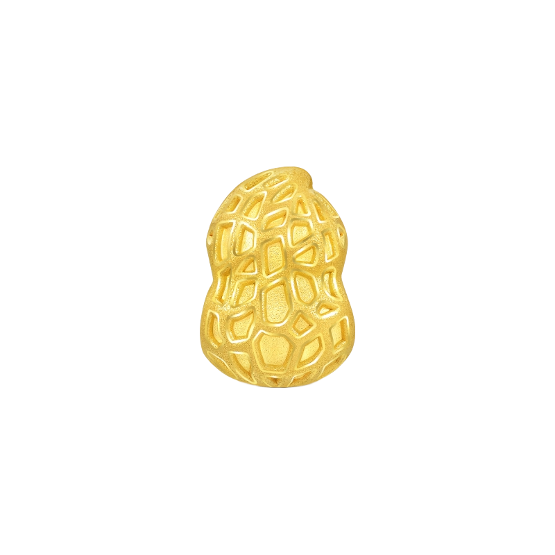 周生生足金Charme文化祝福系列花生转运珠不含手绳92656C定价