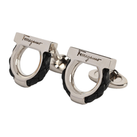 Salvatore Ferragamo Ferragamo)男士GANCIO袖扣 0712427 礼物