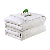 FUANNA 富安娜 星辰 黄金CP蚕丝大豆被 冬被 4斤 152*210cm 白色