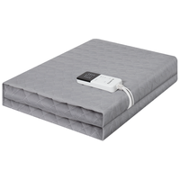 TOMONI电热毯双面可睡单人双人毯电暖毯家用宿舍水洗定时除螨控温电褥子 【智能控温/双面可睡】双人款180*150cm - 可拆卸水洗