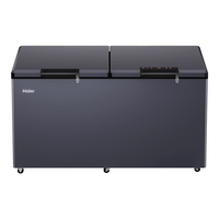 海尔（Haier）风冷无霜系列冰柜132/159/200/300/480L家用商用卧式冷柜冷冻冷藏可转换无需除霜电子控温一级能效 480升 【风冷无霜】-38℃深冷丨 黑金抗菌